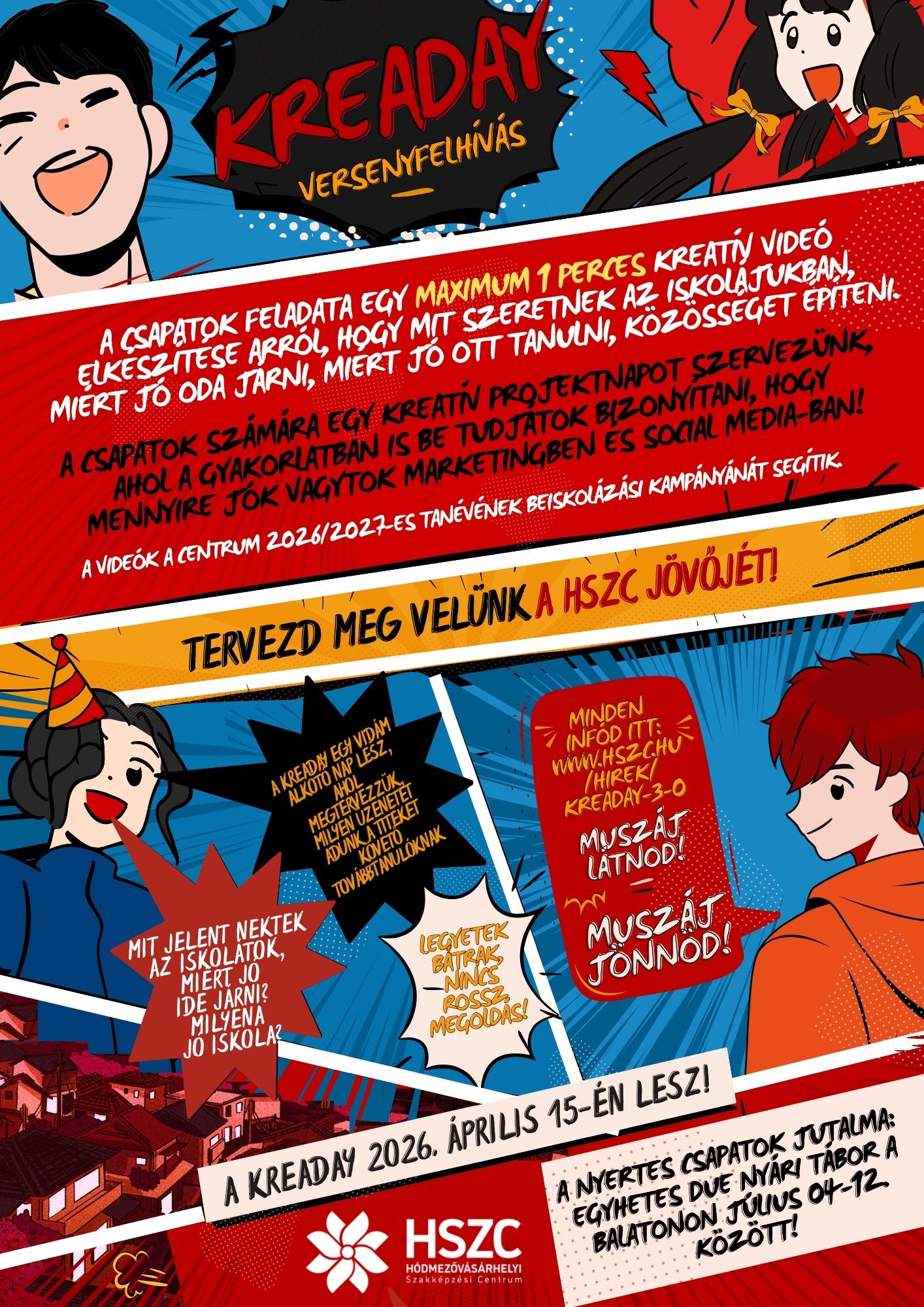 Kreaday 3.0-HSZC diákjai