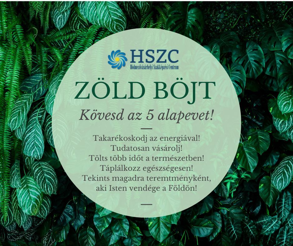 Zöld böjt az iskoláinkban