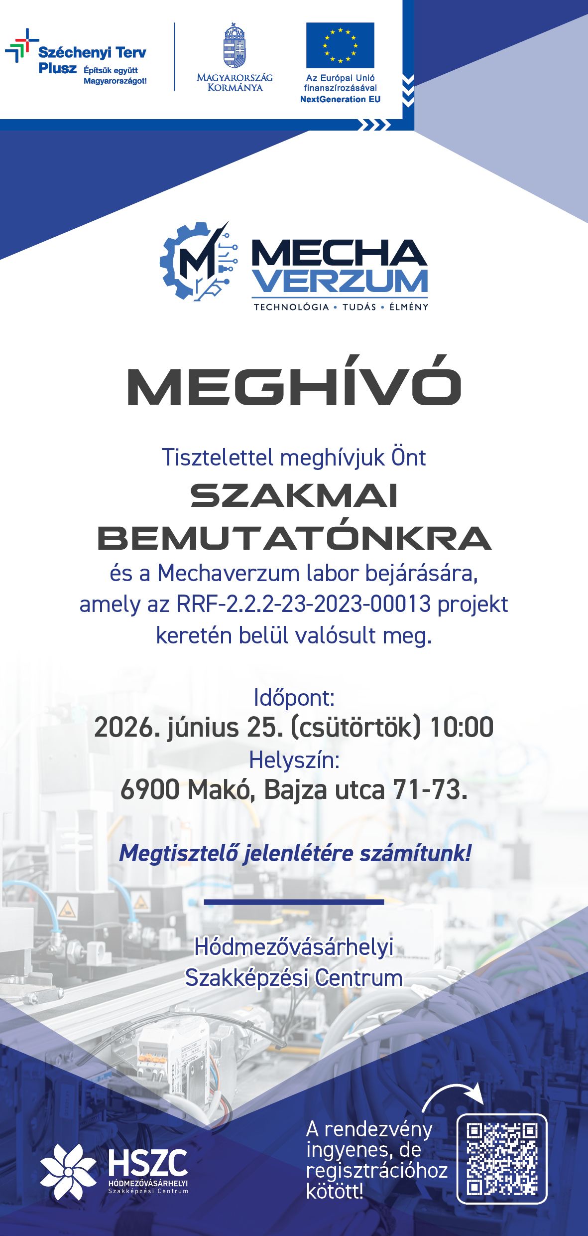 Mechaverzum szakmai bemutató