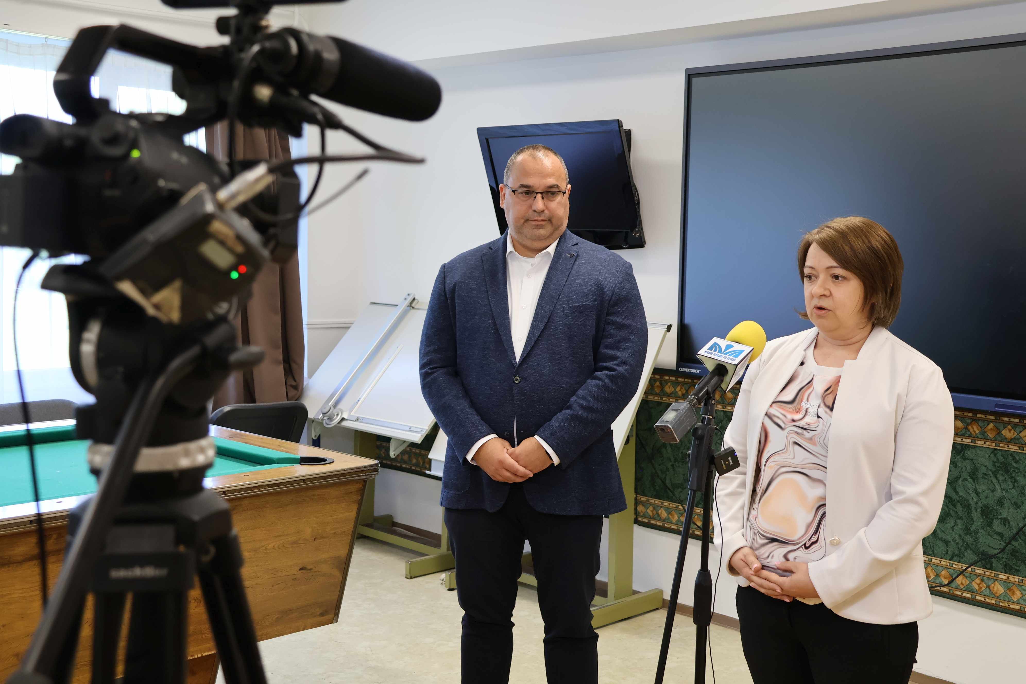 Összesen 105 millió forintból újult meg a csongrádi Sághy az idei tanévben