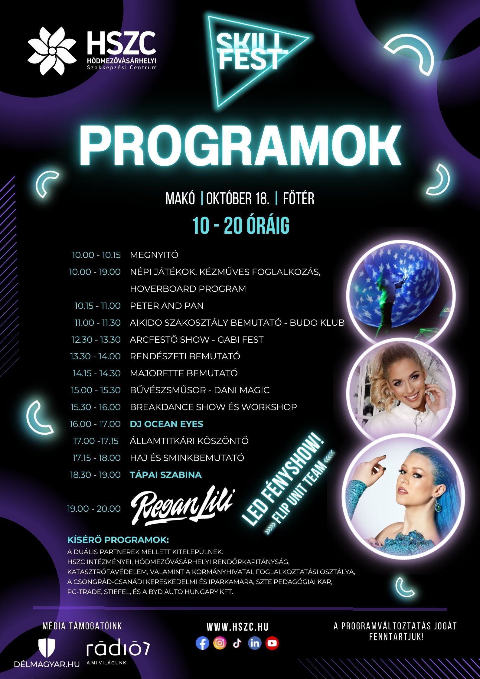 Makói SkillFest programok