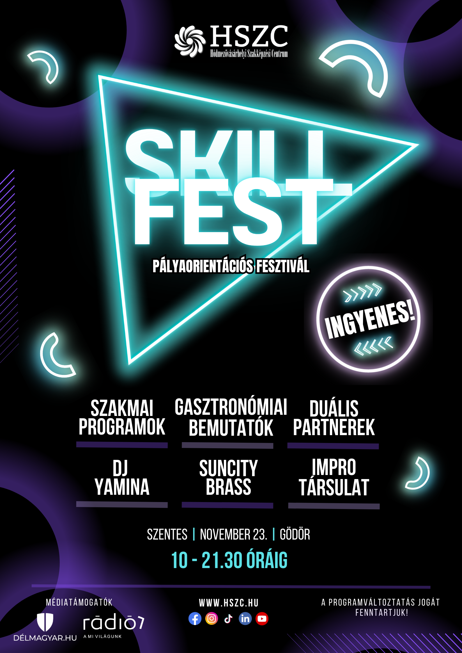 SkillFest pályaorientációs fesztivál-Szentes