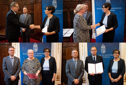 Büszkeség: Miniszteri Elismerő Oklevelet kapott HSZC két pedagógusa