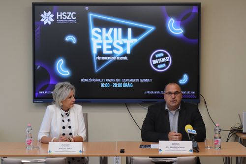 SkillFest sajtótájékoztató 2025