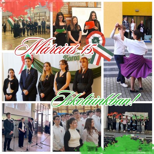 Március 15. iskoláinkban
