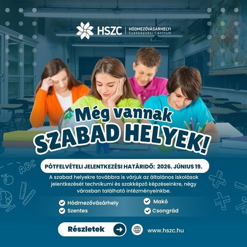 Pótfelvételi 2026