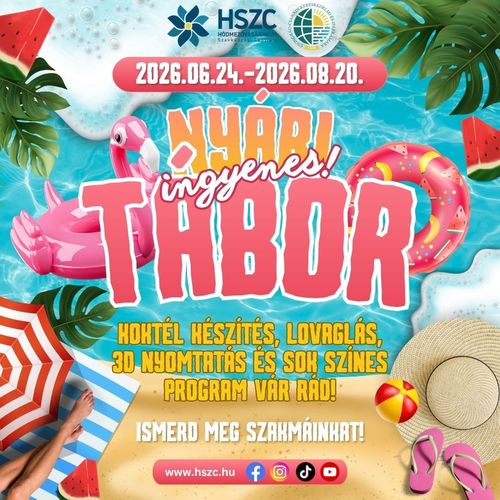 Nyári tábor promó