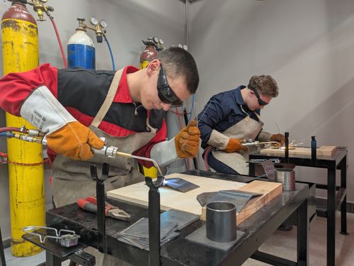 Új hegesztőtanműhely a Corvinban