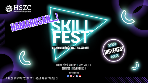 SkillFest pályaorientációs fesztivál